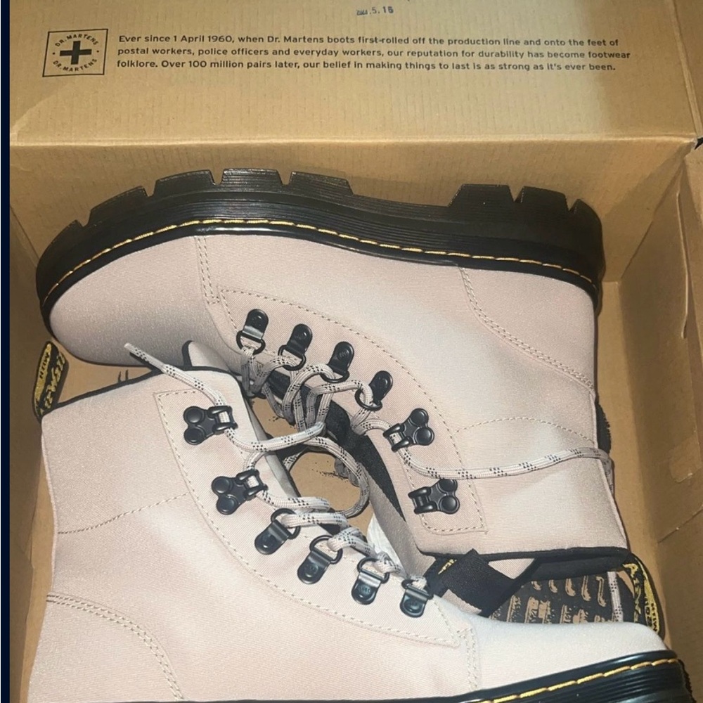 Dr. Martens Vintage Taupe Boots